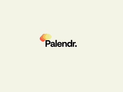 Palendr branding design logo logodesgin typography ui ux