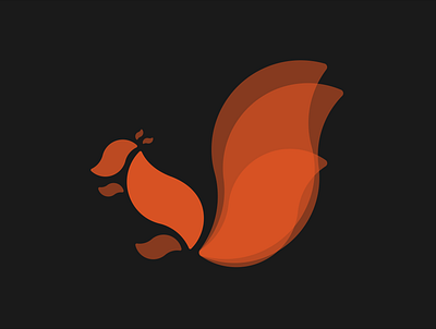 Squirrel Illustration animal illustration illustrator logo simple