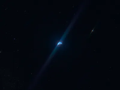 Scale Of The Universe 3d c4d earth octane planet space star