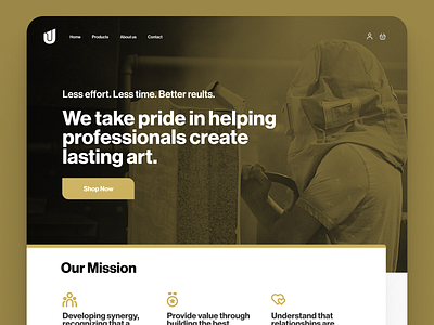 Landing Page brand design landing page responsive web website