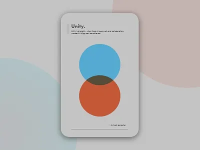 unity