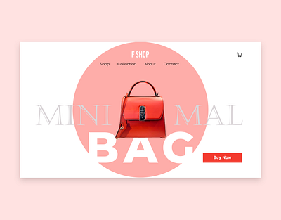 Landing Page UI Design for Bag design figma landing page landing page design squeeze page ui ui design uidesign uiux ux ux design web design webdeisgn webdesign website website design