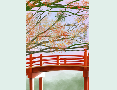 Bridge 100daysofillustration illustration procreate