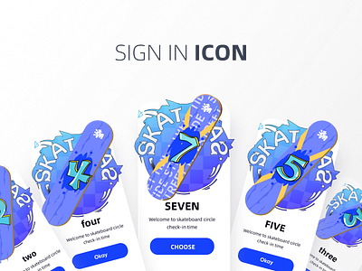 Sign in icon branding design flat graphic design icon illustration illustrator logo ui website