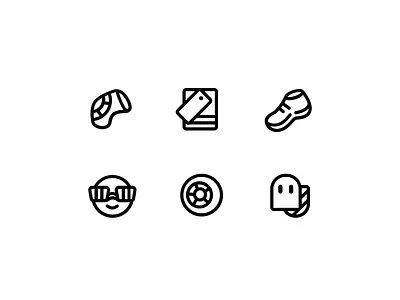 King Kong area icon linear design flat icon illustration ui