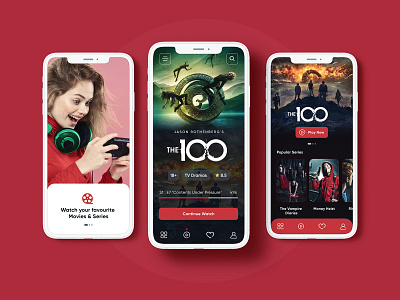 Movie App Free XD android mobile app creative mobile app ios mobile app mobile app mobile application mobile template movie mobile app movie poster movies new trending app series mobile app shows ui ux design ui ux trend 2021 web template website