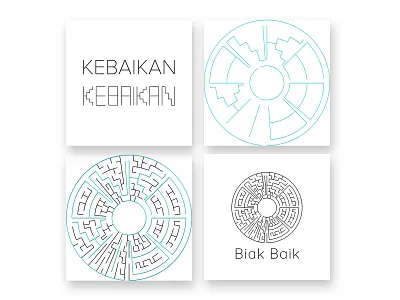 'Biak Baik' Logo artwork branding illustration logo vector