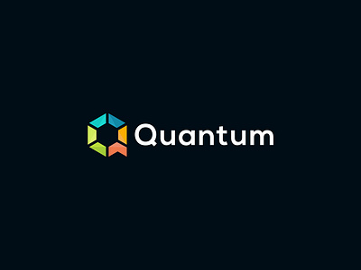quantum logo app icon best logo brand design brand identity branding branding design business logo colorful logo creative creative logo flat logo gradient logo logo logo design minimal minimal logo minimalist logo modern logo quantum quantum logo