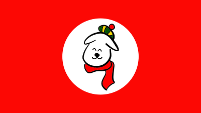 Golfer dog cartoon cute cute art dog dog illustration illustration