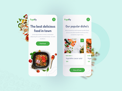 Foodfly - Responsive Concept! app app design app ui branding creative food app food delivery food delivery application food delivery service responsive design typography ui ux ui design user interface web web design website