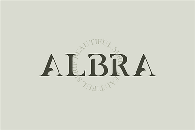 albra awesome classy clean icon logo logos mark modern monogram serif serif font serif typeface simple type vintage