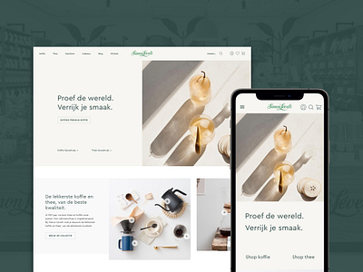 Visual Design Simon Lévelt ecommerce portfolio responsive ui ux website