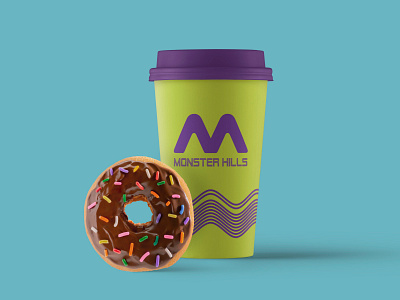 Monster Hills Coffee - Branding brand identity branding illustration logo logo design
