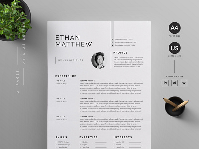 Resume/CV cover letter cover letter template creative curricular vitae cv design cv template designer resume die microsoft word minimal modern ms word professional resume resume bundle resume design resume template us letter vector word