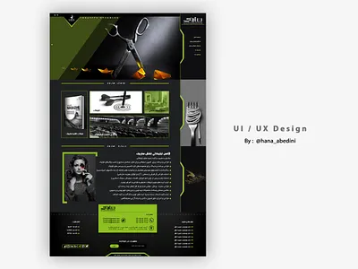 UI UX DESIGN for Advertising company website