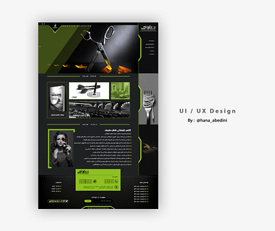 UI UX DESIGN for Advertising company website