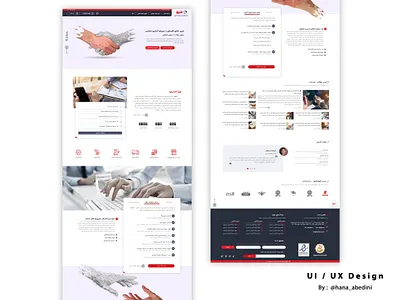Ui / Ux Design for a banking website banking design flat illustration money ui ux web website