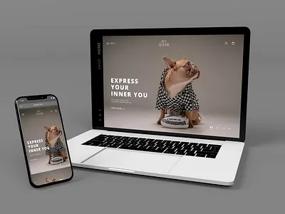 E-commerce for a Pet Hotel branding design ui web