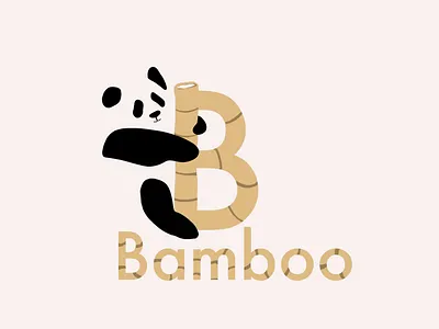 Bamboo - Logo design bamboo logo brand design branding dailylogochallenge design designer graphic graphicdesign idenity logo logo design logodesign logos panda panda logo