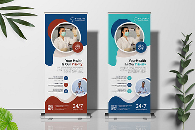 Medical Roll Up Template bundle business rollup clean corporate roll up creative market doctor flower flyer template free hospital idea medical minimal modern pixelpick print ready roll up banner design rollup rollup banner rollup template