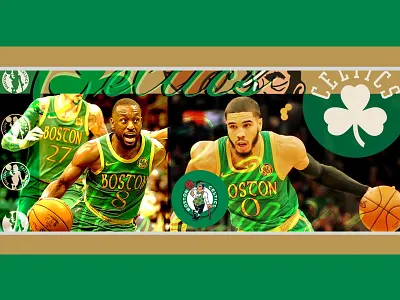 Bleacher Report App (Boston Celtics Landing Page) app banner bleacher report boston celtics branding graphic design identity illustration landing page mobile app nba sports app ui visual design