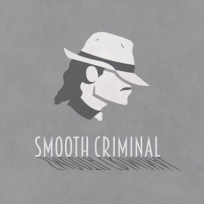 Smooth Criminal icon jackson logo michael music smooth vector