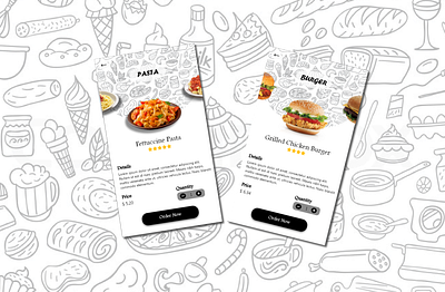 Foodle App (part 2) adobe xd adobexd android app ui android design delivery design food ui