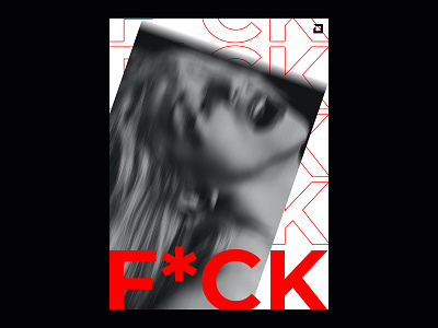 F*CK design design process graphic design poster poster a day poster art poster design typography