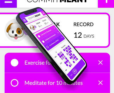 CommitMeant App app branding ui web