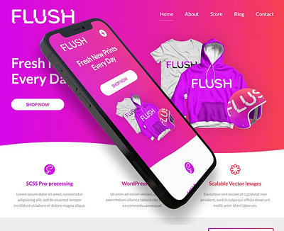 Theme-FLUSH branding ui