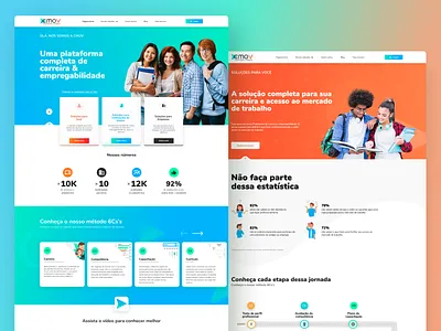 Nova site CMOV design typography ui ui design ux