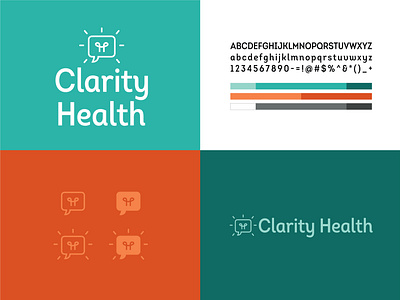 PFD Clarity Health Group Dribbble adobe illustrator branding branding design branding designer branding identity color palette flat flatdesign graphic designer graphic designers healthcare design icon icon design illustrator logo logodesign logos logotype typography vector