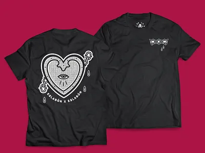 Eslabón x Eslabón branding design illustration print design printmaking punk punkrock questioneverything shirt shirt design vector