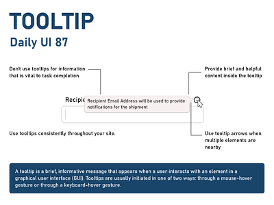 Tooltip daily ui 87 tooltip