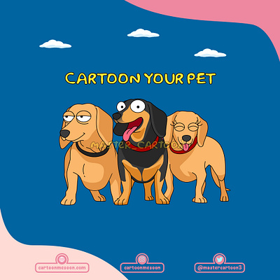 CHARLIE'S ANGELS angels animation 2d branding cartoon cute design doggy dogs funny movie movies pet puppy