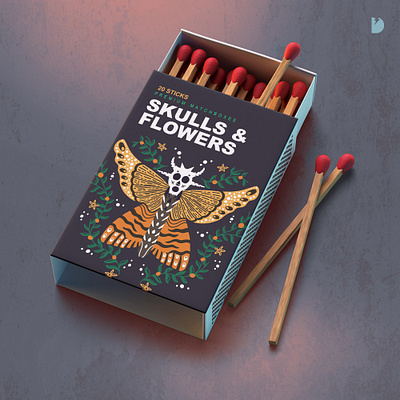 Match box design - Passion Project art artwork design graphicdesign identity illustration illustration art illustrator simple