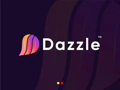 Modern D Letter logo Dazzle app icon brand and identity branding branding agency business d letter logo d logo ecommerce gfxhouse identity letter logo lettering logo logo logo design branding logodesign logodesigns logotype mark minimal modern