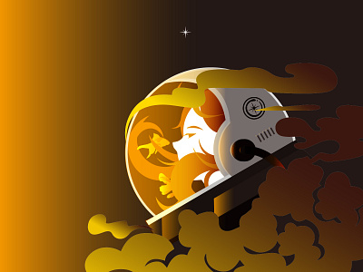 For Yoyo flat graphic illustration