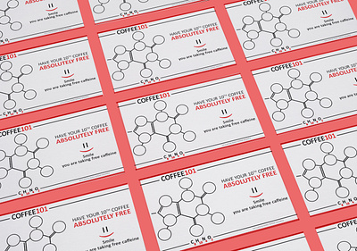 Coffee101 - Loyalty Card ankara card coffee coffee101 design loyalty loyalty card metu odtü