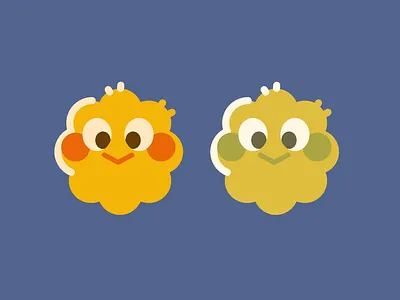 Stuff art clean cute design flat green illustration illustrator minimal simple stuff vector yellow