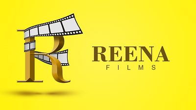 Reena Films design icon logo illustrator designer logo reel