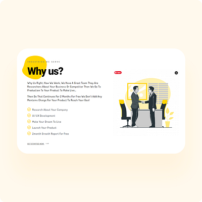 Why Us || QDeskIT.com design ui uidesign uiux ux webdesign webdesigner webdevelopment website website design