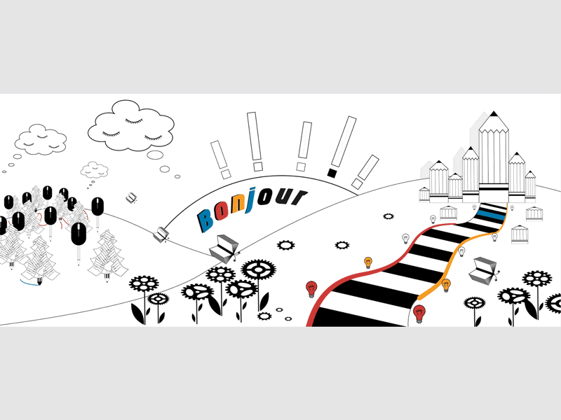 Welcome to my creative world 2d animation creativity dribble shot frieze illustration motion design motion graphic website