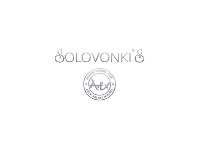 Solovonki's x Atex - Logo branding design fashion illustrator logo magazine photoshop typography vector