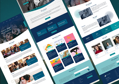 Helping Hands branding charity design fundraising landing page design landingpage minimal uiux ux web webdesign website design websites