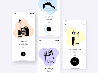 mobile app | onboarding screens design figma onboarding screens ui ux