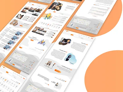 Ui / Ux Design for a website about idea branding design ui ux web website