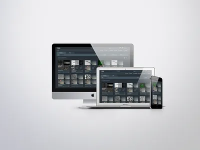 Responsive App design maps marketing microscopy projects responsive design