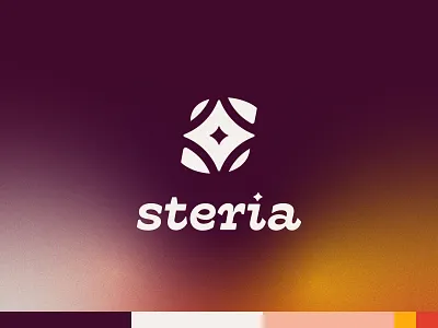Steria - Logo & Identity brand identity branding color concept gradient icon identity identity design illustration logo logotype mobile modern website