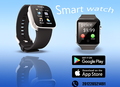 social media smart watch appstore background clock smartwatch